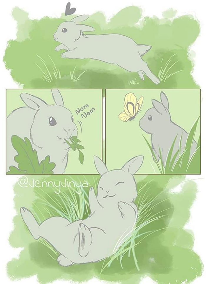 The Same Artist Who Made People Cry With Her animal Comics Just Released A New One With A Bunny