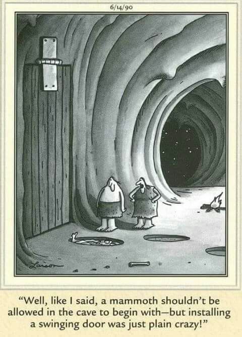 Dark humor far side comic 