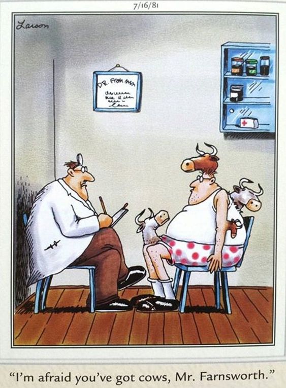 Dark humor far side comic