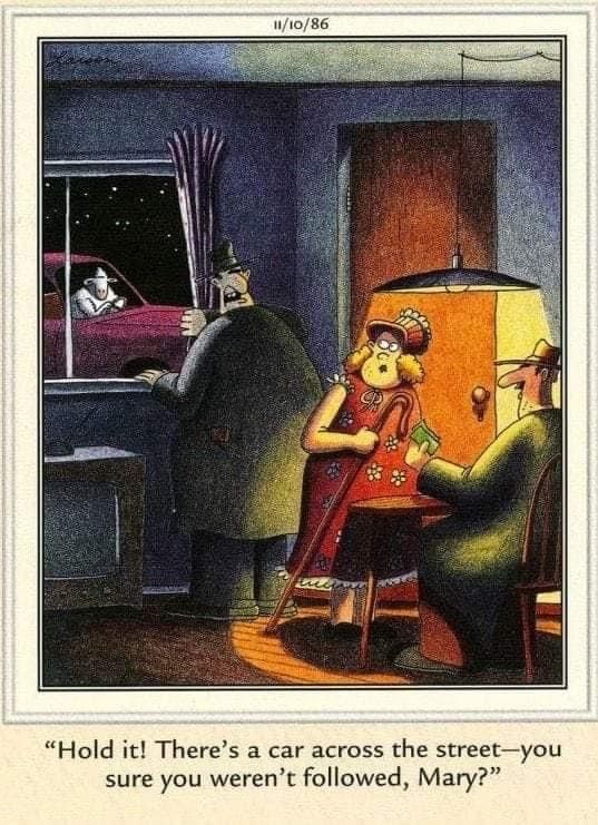 Dark humor far side comic 