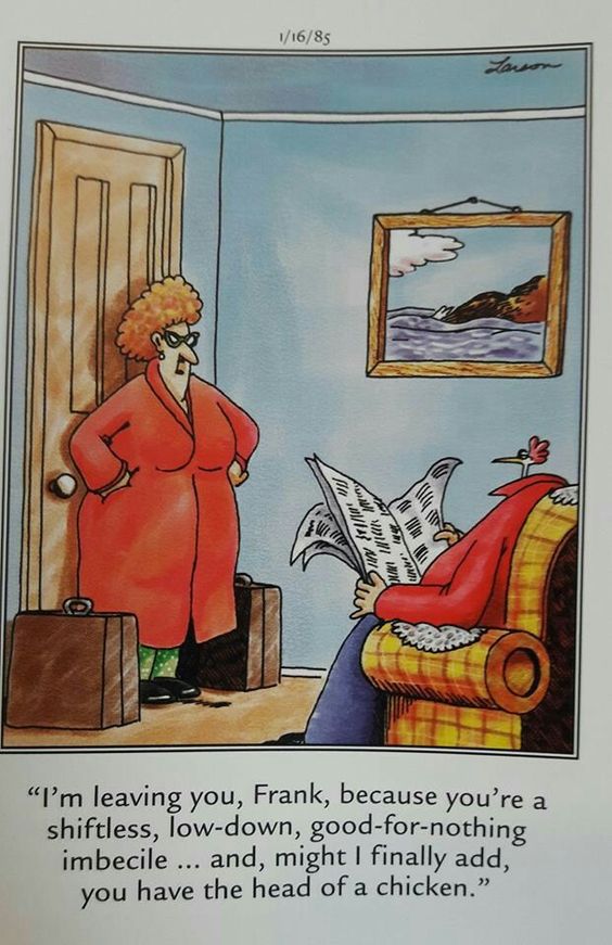 Dark humor far side comic 