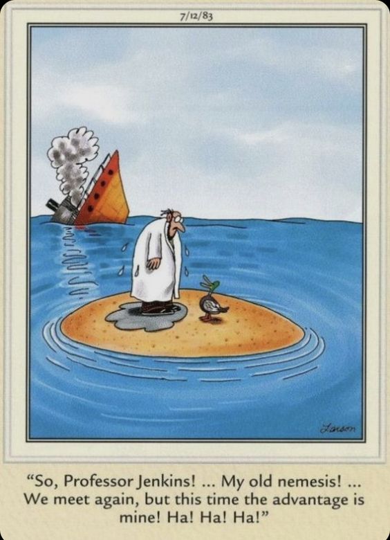 Dark humor far side comic 